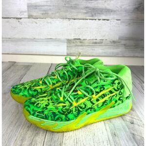 PUMA x LaMelo Ball MB.03 LaFrance Mens 11 Green Basketball Sneakers Athletic